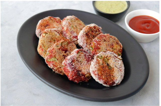 Crispy Mixed Vegetable Cutlets